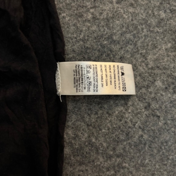 DIESEL "Grand Sky Jumper" Black Scarf 81" - Picture 7 of 8